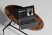 10 PSD Minimalist MacBook Mockup, a Mac Mockup by East Gallery (Thumbnail 8 of 10)