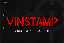 Vinstamp - Stencil Sans