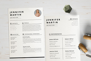 Clean CV Design Template