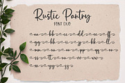 Rustic Pantry Font, a Script Font by QualityGraphics (Thumbnail 10 of 10)