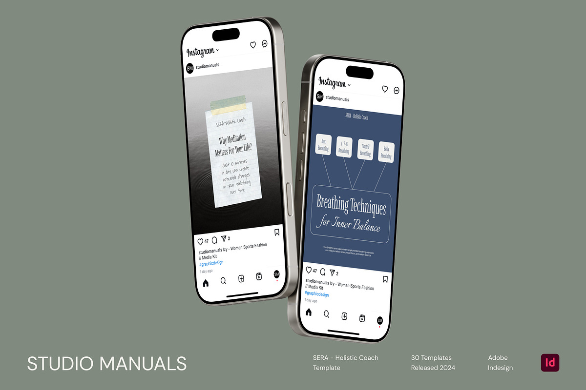 SERA – Holistic Coach, a Social Media Template by Studio Manuals (Photo 3 of 8)