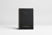 Spiral Notebook Mock-up, a Books & Magazine Mockup by Getdesign (Thumbnail 2 of 8)
