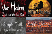 Mega Sales 62 Unique Fonts Bundle, a Script Font by Royaltype (Thumbnail 11 of 18)