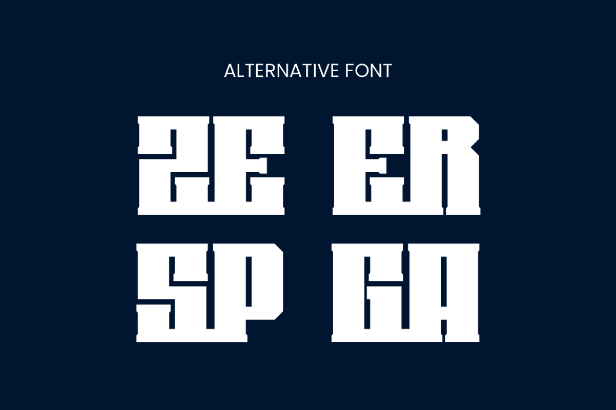 Zero Spequer, a Serif Font by alon kelakon (Photo 6 of 7)