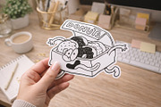 Funny Everyday Chores Doodles, an Illustration by Anastasiya Klempach (Thumbnail 10 of 10)