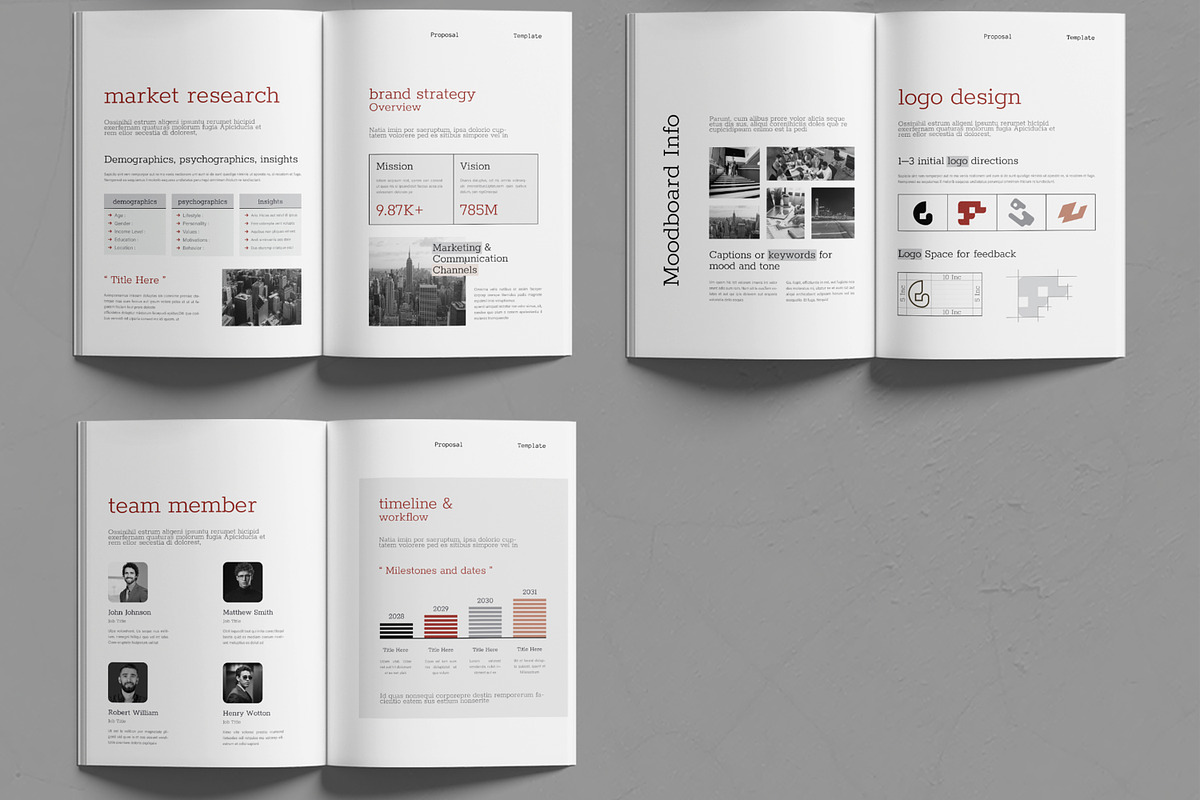 Business Project Proposal Template preview 3