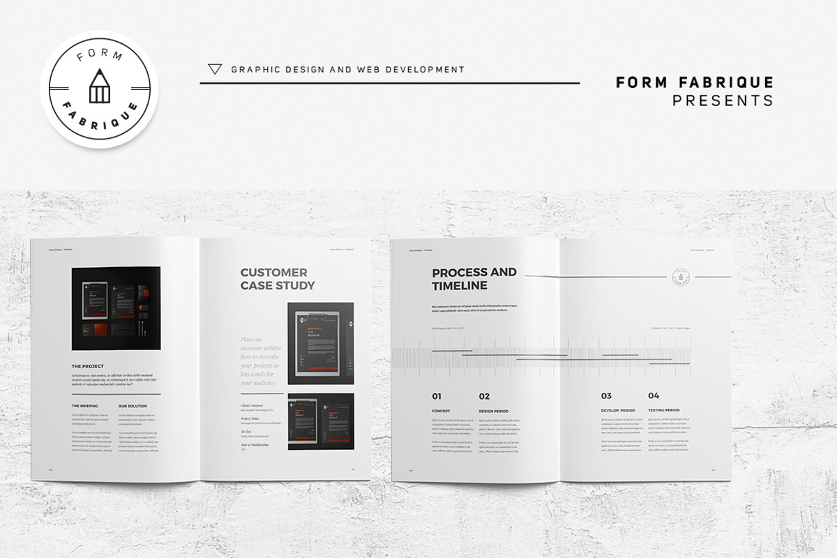 Proposal, a Brochure Template by Form Fabrique (Photo 10 of 13)