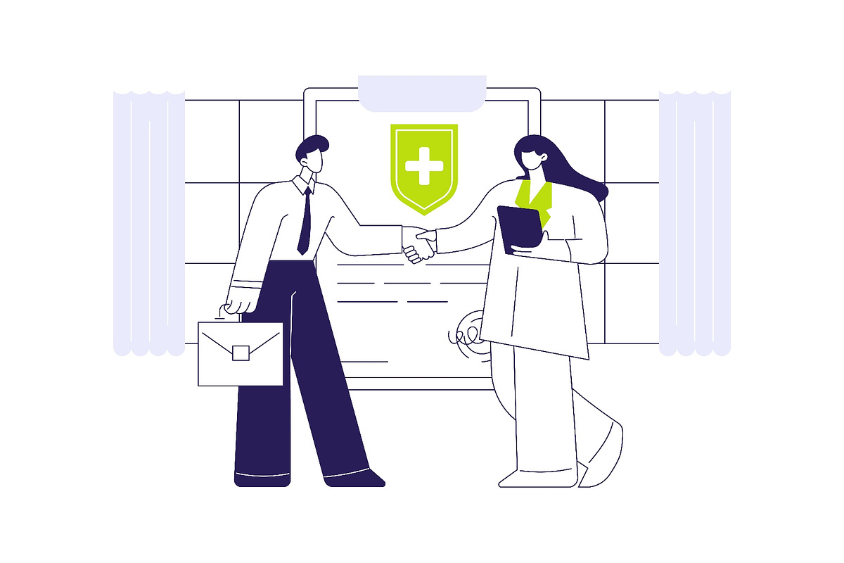 Health insurance for business owners, a Finance Illustration by Visual Generation (Photo 1 of 3)