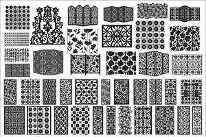 Elegant floral pattern design, an Illustration by Amazin_art