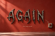Burnt Relics Font, a Blackletter Font by Handmadefont (Thumbnail 12 of 16)