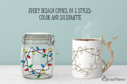 Christmas Lights SVG Bundle Vector, an Illustration by DreamONprints (Thumbnail 5 of 5)