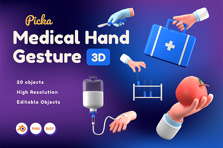 Medical 3D, an Object 3D Model by kerismaker