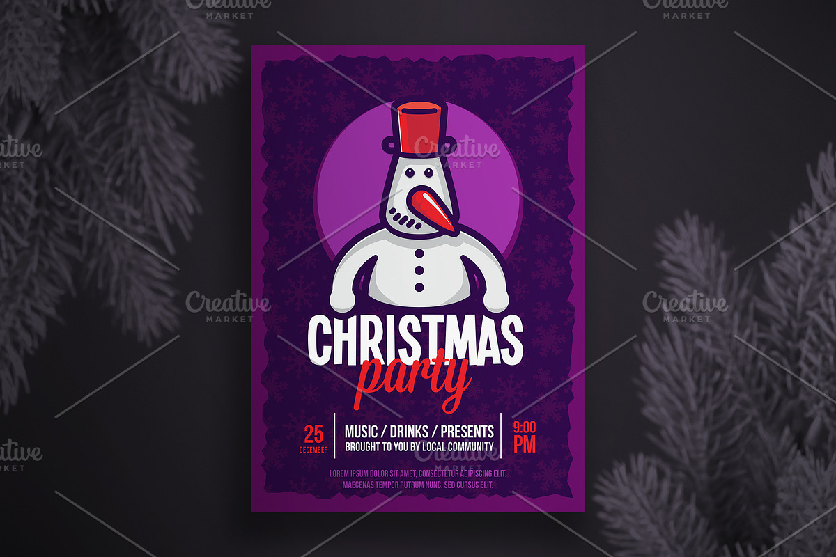 Christmas Flyer Bundle, a Flyer Template by Scredeck (Photo 10 of 11)