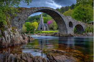 The Cairngorms National Park in, an Architecture Photo by ZinetroN