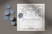 Baroque Wedding Stationery Suite, an Invitation Template by ilustrinna (Thumbnail 10 of 14)