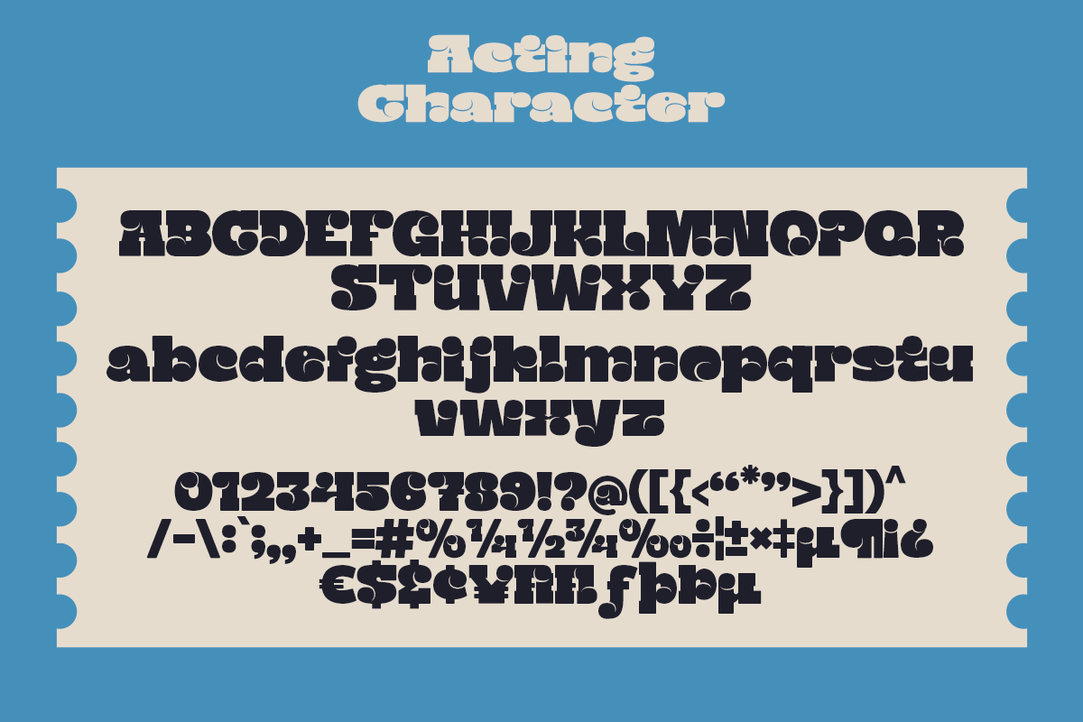 Acting - Slab Rounded Family, a Slab Serif Font by Dharmas Foundry (Photo 11 of 12)
