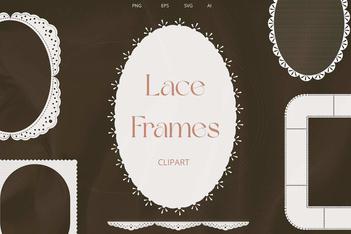 Vintage Lace Fashion Collection, an Object Graphic by NatalieArtsDenysenko (Photo 1 of 6)
