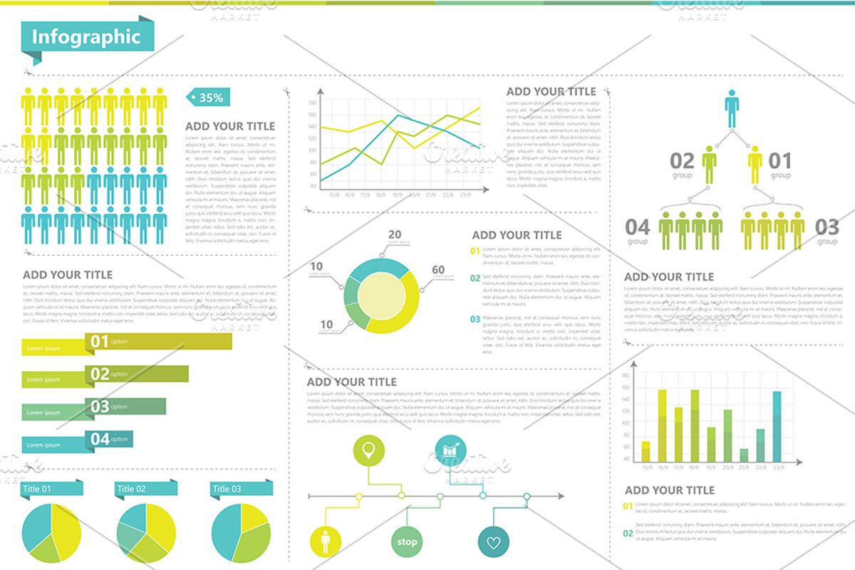 Infographic set.
