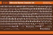 Mercurial Complete Collection, a Sans Serif Font by GRYPE (Thumbnail 7 of 9)