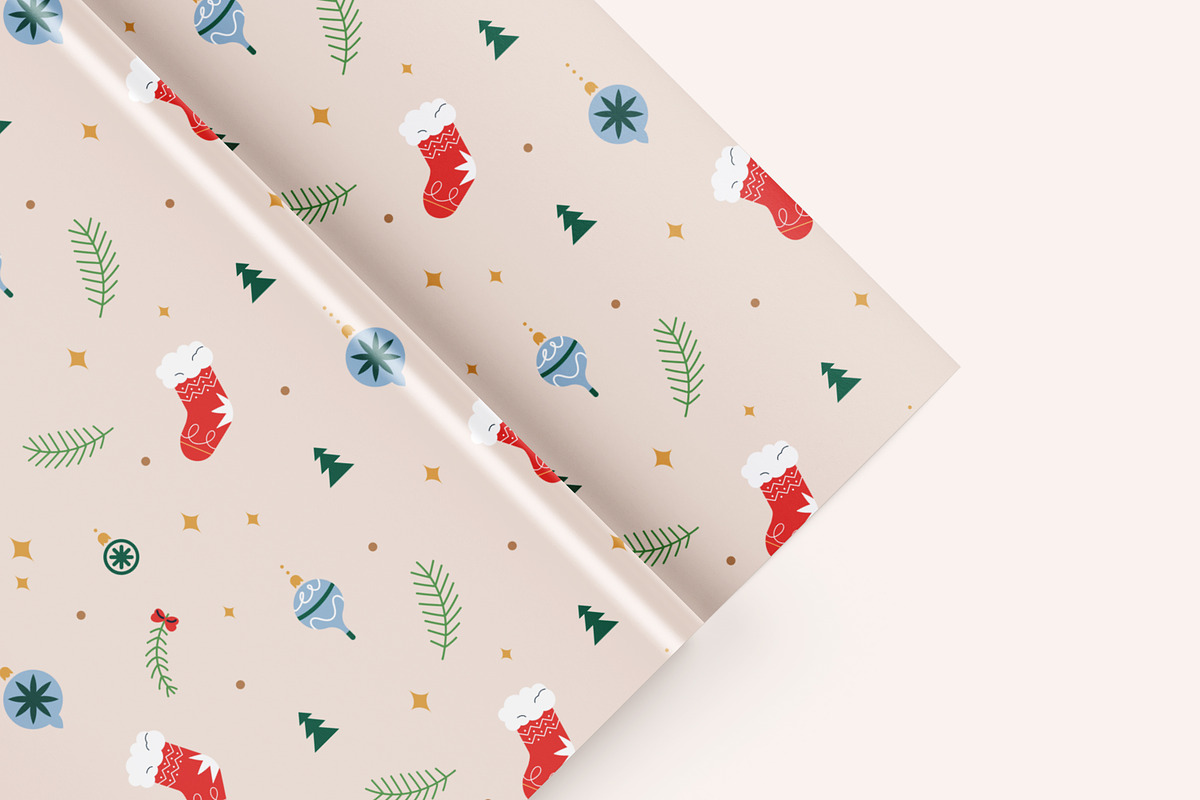 Christmas season seamless patterns, an Illustration by Good Studio (Photo 7 of 10)