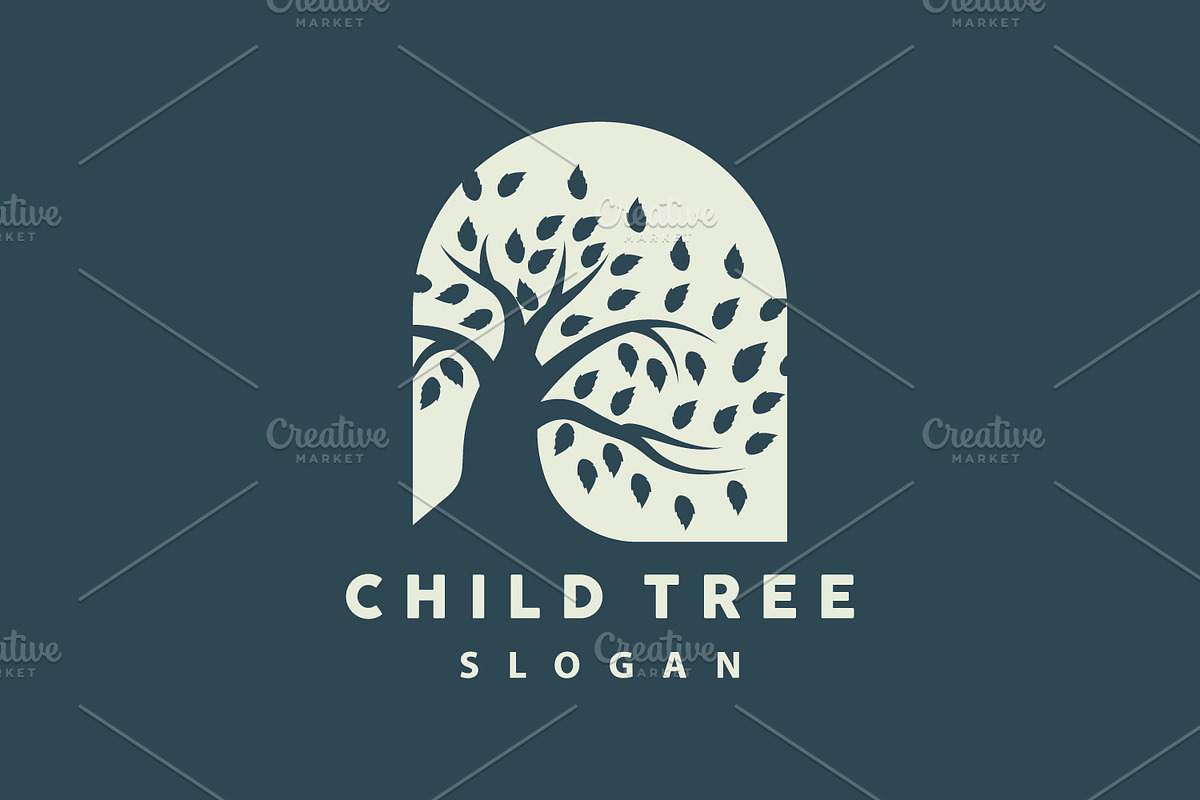 Tree Logo, Educational Playground, a Branding & Logo Template by Maylianaw28