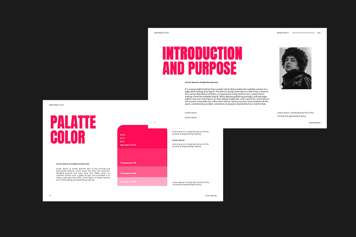 ROE Brand Identity Figma, a Presentation Template by Spesifikstd (Photo 8 of 13)