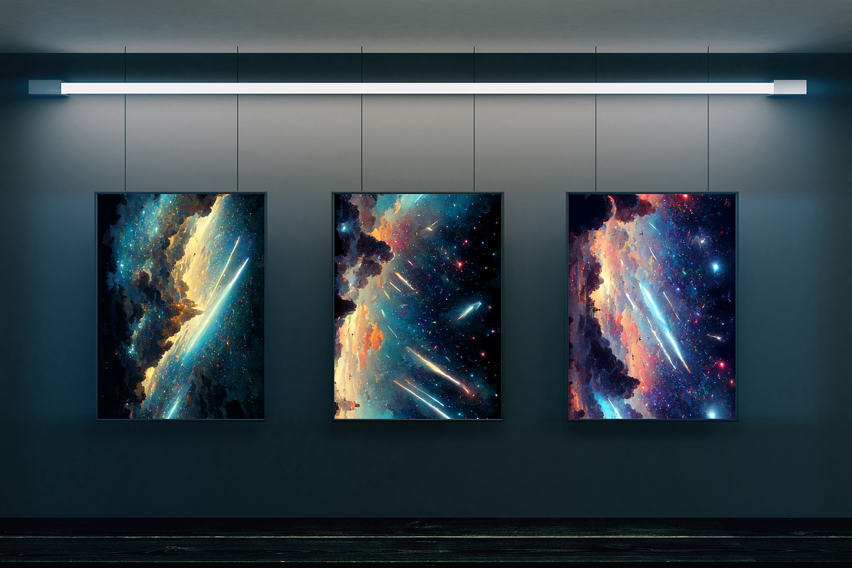 astro - Space-Inspired Backgrounds, an Illustration by OneOrEight (Photo 4 of 9)