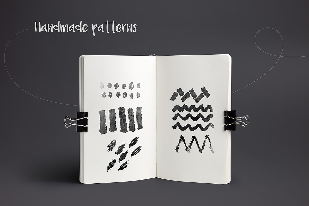 Hand-drawn patterns, a Pattern Graphic by Librebird (Photo 10 of 12)