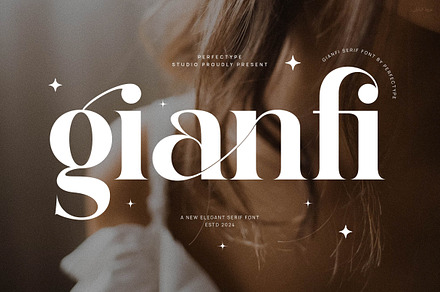 Ganfi Elegant Ligature Serif Font, a Serif Font by Perfectype