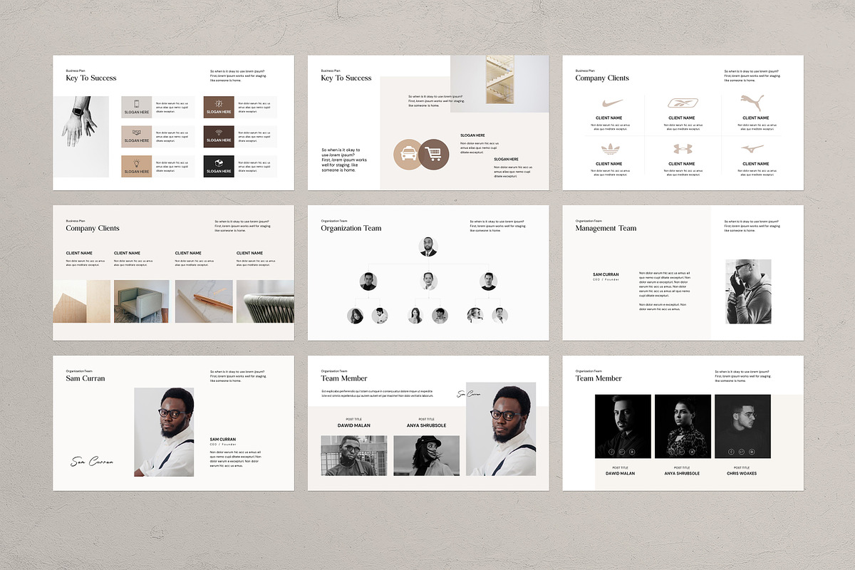 Business Plan PowerPoint Template, a Presentation Template by evgenystudio (Photo 13 of 17)