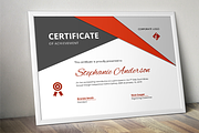 Big triangle Word docx certificate, a Stationery Template by Inkpower (Thumbnail 1 of 6)