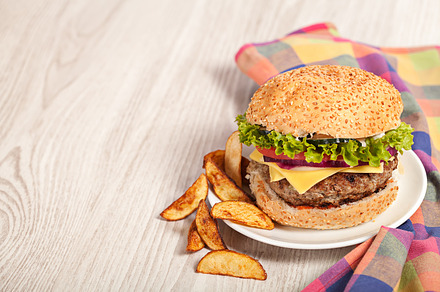 Fresh Mini Burger Served Meal Containing Beef Bun And Burger preview 6