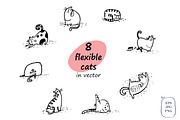 KotoYoga - patterns and prints, an Animal Illustration by Zooza Art (Thumbnail 5 of 6)