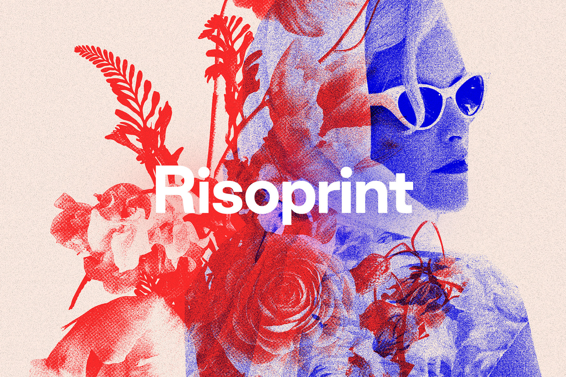 Risoprint - Risograph Grain Effect, a Texture Graphic by