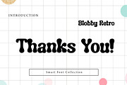 Blobby retro, a Slab Serif Font by Wow Magic (Thumbnail 3 of 3)