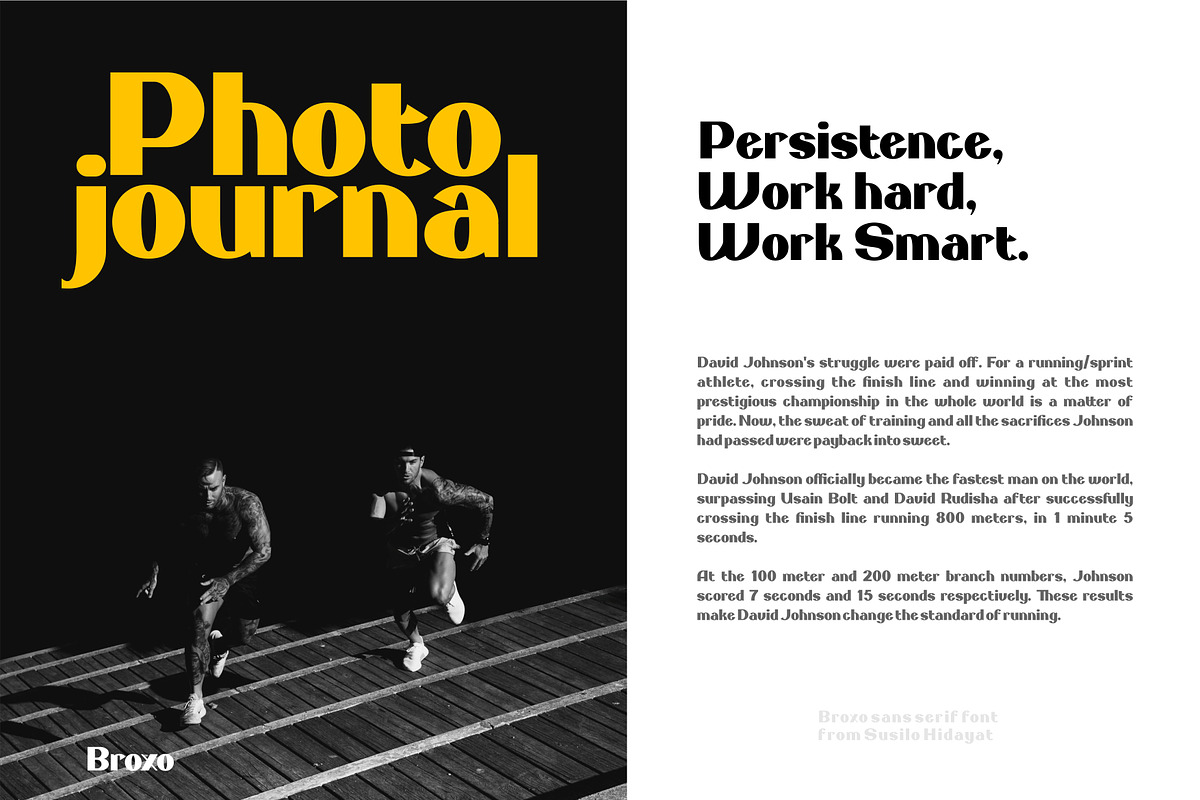 Broxo Sans serif, a Sans Serif Font by Luxima (Photo 15 of 24)