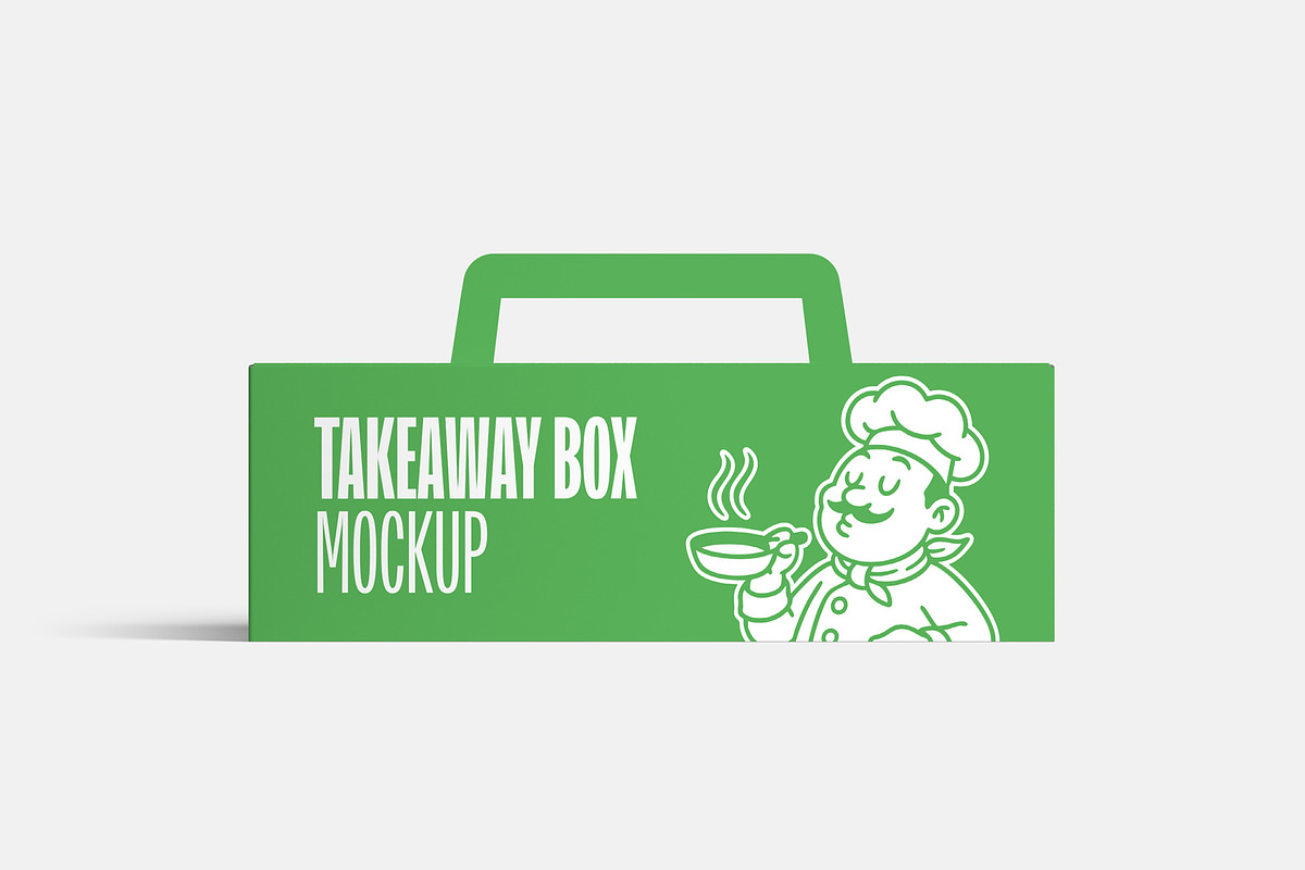 Takeaway Box Mockups, a Product Mockup by artimasa (Photo 3 of 5)