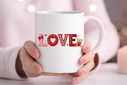 LOVE Teddy Bear Valentine PNG, an Illustration by DreamArtGraphic (Thumbnail 3 of 4)