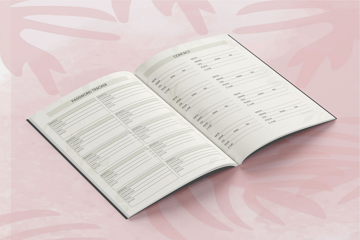 2026-2030 Monthly Planner Five Years, a Design Template by Book2bees (Photo 3 of 4)