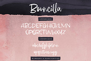 Bouncilla | Happy Brush Script Font, a Script Font by Ramona Schratt (Thumbnail 20 of 20)