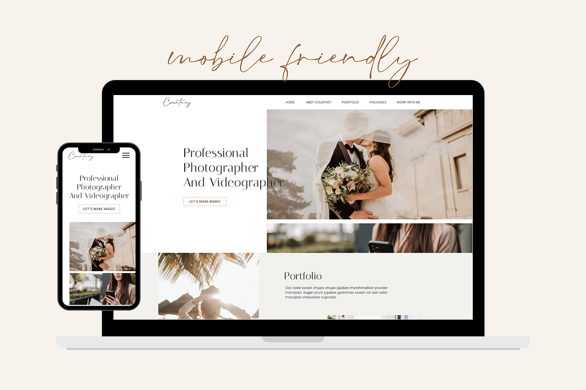 Showit Website Template - Courtney, a Websites & App Template by Capri & Rome (Photo 7 of 7)