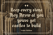 Blacking Blackletter Typeface Font, a Blackletter Font by Storytype Studio (Thumbnail 5 of 15)