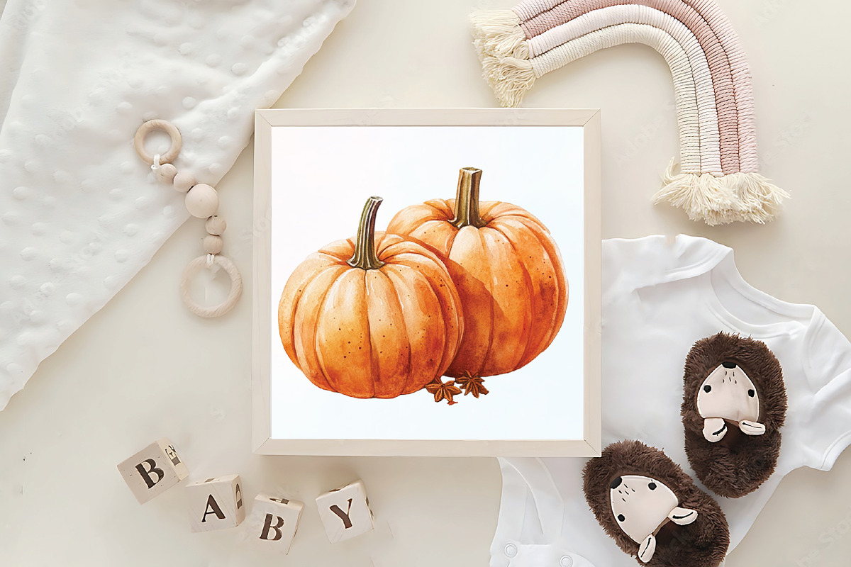 Autumn Cottagecore Clipart, an Illustration by CraftArtStudio (Photo 5 of 6)