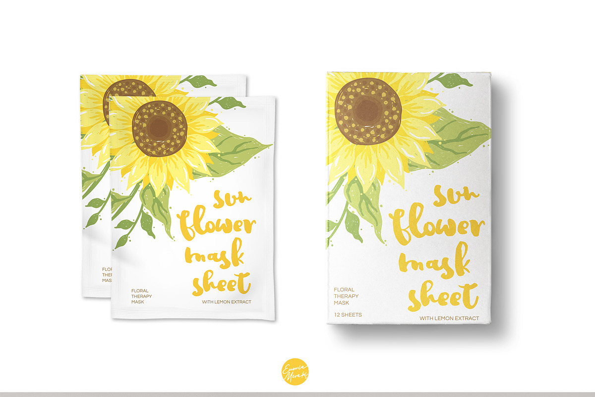 Yellow Sunflower Baby Shower, an Illustration by Euonia Meraki (Photo 7 of 8)