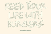 CS Sanford Dashed, a Handwritten Font by Craft Supply Co. (Thumbnail 2 of 8)