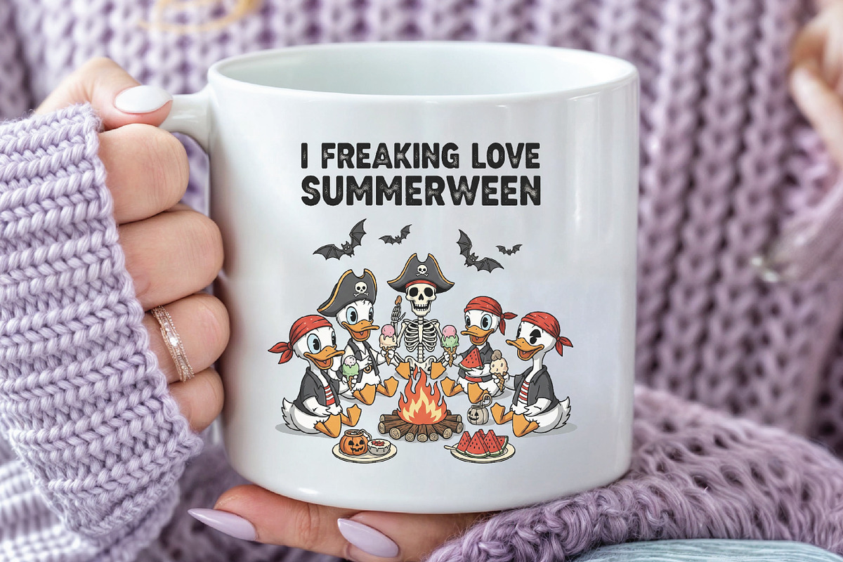Summer Halloween Funny Halloween PNG, an Icon by CraftArtStudio (Photo 3 of 4)
