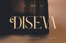 Diseva || Elegant Classy Serif Font