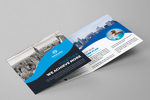 Square Trifold Brochure Template, a Brochure Template by Alice_s