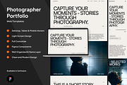 Mario - Photographer Landing Page, a Landing Page Template by SundayWorkTeam (Thumbnail 1 of 4)