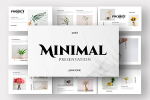Minimal Presentation Layout, a Presentation Template by ContestDesign